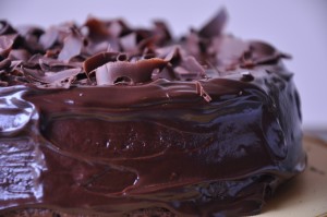 10 Minute Chocolate cake